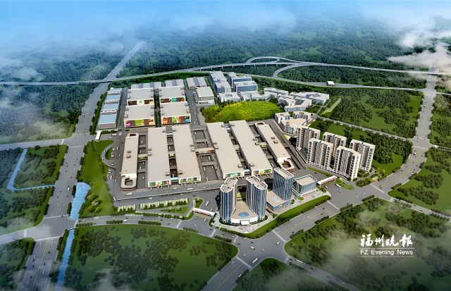 福建最大農(nóng)產(chǎn)品交易市場年底封頂
